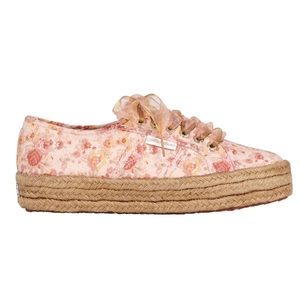 LoveShackFancy x Superga Floral Espadrille Sneakers